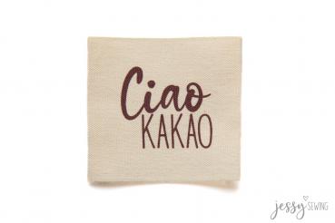 Weblabel Ciao Kakao by Jessy Sewing